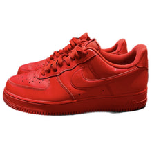 Load image into Gallery viewer, Nike Air Force 1 Low 07 LV8 University Red Men’s Size 11.5 Triple Red CW6999-600
