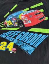 Load image into Gallery viewer, Nutmeg Men's Vintage 1995 AOP Jeff Gordon Winston Cup Champion D/S Shirt Size XL