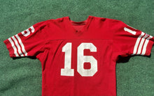 Load image into Gallery viewer, Vintage San Francisco 49ers #16 Joe Montana Champion Jersey Men's Large 90s