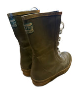 Load image into Gallery viewer, Vintage 1966 Bristol Thermoboot 100% Rubber Winter Boots Waterproof Green Sz 8