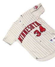 Load image into Gallery viewer, Minnesota Twins Kirby Puckett #34 Vintage Russell Diamond MLB Baseball Jersey 40