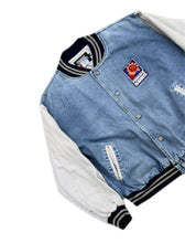 Load image into Gallery viewer, Vintage 90s Phoenix Suns Starter Via Sport Denim Jacket Size XL