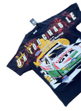 Load image into Gallery viewer, John Force 1997  Untouchable  7 Time Champion black t-shirt, Large short sleeve
