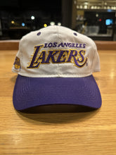 Load image into Gallery viewer, Vtg Los Angeles Lakers Sports Specialties Snapback Hat NBA Script The Twill LA