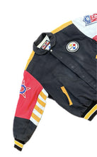 Load image into Gallery viewer, Vintage 90s NFL Jeff Hamilton Pittsburgh Steelers Varsity Football Jacket Sz XL