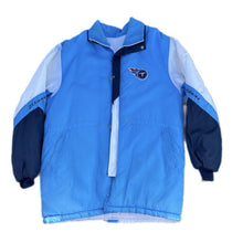 Load image into Gallery viewer, Men's Tennessee Titans L Starter Jacket Hooded Full Zip Vintage NFL Retro NWT