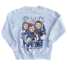 Load image into Gallery viewer, Vintage 1997 Colorado Avalanche Hockey NHL Caricature Delta L Gray T-shirt NWOT