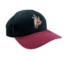 Load image into Gallery viewer, Vintage Phoenix Coyotes Starter Snapback The Right Hat Cap NHL 90s NEW Black