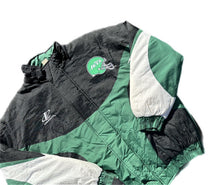 Load image into Gallery viewer, Vintage 90s New York Jets NFL Full Zip Hooded Jacket Size L Large Logo Athletic