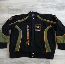 Load image into Gallery viewer, Vintage Y2K NASCAR U.S. Army Racing Jacket Size Large L