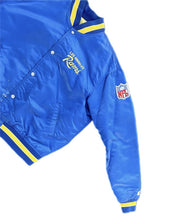 Load image into Gallery viewer, Vintage Starter LA Los Angeles Rams 80’s Satin Jacket Large L
