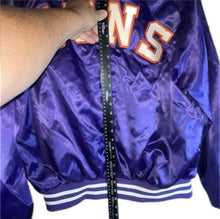 Load image into Gallery viewer, Vintage Locker Line Phoenix Suns 80s Satin Jacket Size XL NBA