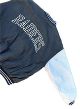Load image into Gallery viewer, Vintage 90s Los Angeles Oakland Raiders Game Day Windbreaker Jacket Mens Size XL