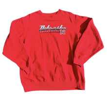 Load image into Gallery viewer, Nebraska Cornhuskers Mens Sweater XL Red Vintage Football Crewneck Sweatshirt