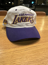 Load image into Gallery viewer, Vtg Los Angeles Lakers Sports Specialties Snapback Hat NBA Script The Twill LA