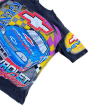 Load image into Gallery viewer, Chevrolet Racing T-Shirt Vintage 90s NASCAR Black Short-Sleeve AOP Men's M USA