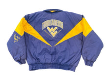 Load image into Gallery viewer, Vintage 90’s Chalk Line Blue West Virginia Puffer Jacket Size XL