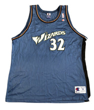 Load image into Gallery viewer, Vintage Champion Washington Wizards Richard Hamilton Jersey Men’s 2XL (52) Blue