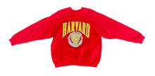 Load image into Gallery viewer, Vintage Harvard University College Big Logo Crewneck Sweatshirt Red Sz XL USA