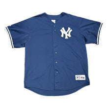 Load image into Gallery viewer, Vintage Majestic Diamond 90s New York Yankees Jersey Giambi Blue Mens Size XL