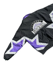 Load image into Gallery viewer, Vintage Starter Black Colorado Rockies MLB Full Zip  Puffer Jacket M Medium Rare