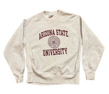 Load image into Gallery viewer, Vintage Champion Reverse Weave Warmup Arizona State Sweatshirt L Gray Ncaa 80s