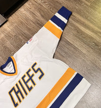 Load image into Gallery viewer, Vintage 90s Athletic Knit Charlestown Chiefs Jeff Hanson Jersey Men's XL