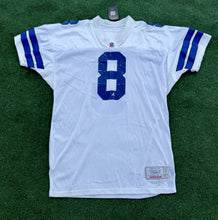 Load image into Gallery viewer, VINTAGE Dallas Cowboys Troy Aikman NFL Apex One Jersey White Size XXL