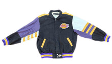 Load image into Gallery viewer, Jeff Hamilton Vintage Los Angeles Lakers Jacket Mens XL NBA Basketball 90s