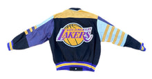 Load image into Gallery viewer, Jeff Hamilton Vintage Los Angeles Lakers Jacket Mens XL NBA Basketball 90s