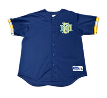 Load image into Gallery viewer, Vintage Majestic Milwaukee Brewers Blank Blue Baseball Sewn Jersey Mens Size XL