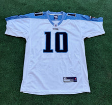 Load image into Gallery viewer, Vince Young Tennessee Titans Authentic White Reebok Jersey Size 48 100% REAL