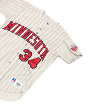Load image into Gallery viewer, Minnesota Twins Kirby Puckett #34 Vintage Russell Diamond MLB Baseball Jersey 40
