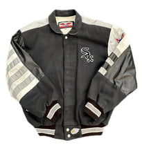 Load image into Gallery viewer, Vintage Chicago White Sox Jeff Hamilton Jacket Leather Coat MLB 90s Large