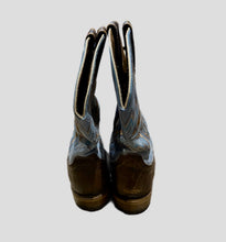 Load image into Gallery viewer, Ariat Mens Cowboy Boots 10.5 EE Arena Rebound Dusted Wheat Heritage Blue