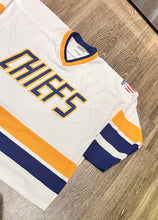 Load image into Gallery viewer, Vintage 90s Athletic Knit Charlestown Chiefs Jeff Hanson Jersey Men's XL