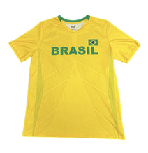 Load image into Gallery viewer, Gen 2 Mens VINI JR Size L Brasil World Cup Tee Shirt Cotton Short Sleeve Soccer