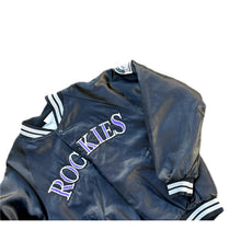 Load image into Gallery viewer, Colorado Rockies Jacket Men Medium Satin Coat MLB Baseball Vintage 90s Starter