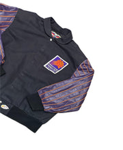 Load image into Gallery viewer, Vintage Jeff Hamilton Phoenix Suns Jacket Leather sleeves Mens XL