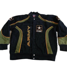 Load image into Gallery viewer, Vintage Y2K NASCAR U.S. Army Racing Jacket Size Large L