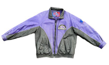 Load image into Gallery viewer, Colorado Rockies Vintage 90's Pro Player genuine Leather Bomber Jacket Large