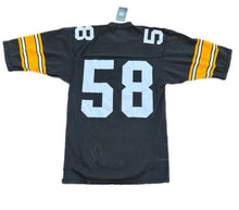Load image into Gallery viewer, Vintage Sand-knit NFL Pittsburgh Steelers Jack Lambert 70s  80s Football Jersey