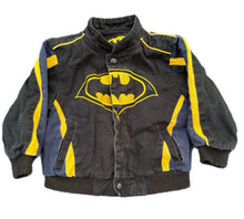 Load image into Gallery viewer, JH Design Batman Racing Black Jacket Coat DC Comics Kids Youth Size 4T Toddler