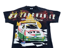 Load image into Gallery viewer, John Force 1997  Untouchable  7 Time Champion black t-shirt, Large short sleeve