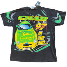 Load image into Gallery viewer, VTG Chad Little Nascar #97 John Deere All Over Print T Shirt Size XL Roush AOP