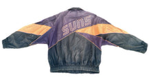 Load image into Gallery viewer, Vintage 90s Phoenix Suns Pro Player Zip Jacket Size XXL Mesh Barkley Coat EUC