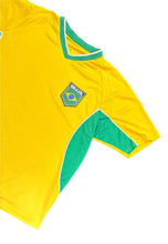 Load image into Gallery viewer, Brazil Soccer Team Jersey Shirt Men XL Yellow Rhinox Vintage Neymar JR