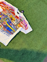 Load image into Gallery viewer, Vintage Nascar AOP Tshirt XL All Over Print Coca Cola 600 XL CHASE AUTHENTICS