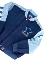 Load image into Gallery viewer, Vintage Jeff Hamilton NFL Dallas Cowboys Jacket Mens XXL Leather Wool Varsity