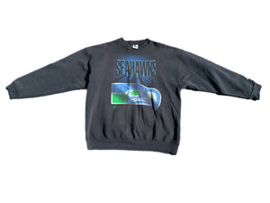 Seattle Seahawks Sweatshirt Men XL Vintage 90s NFL Football Pullover Sweater